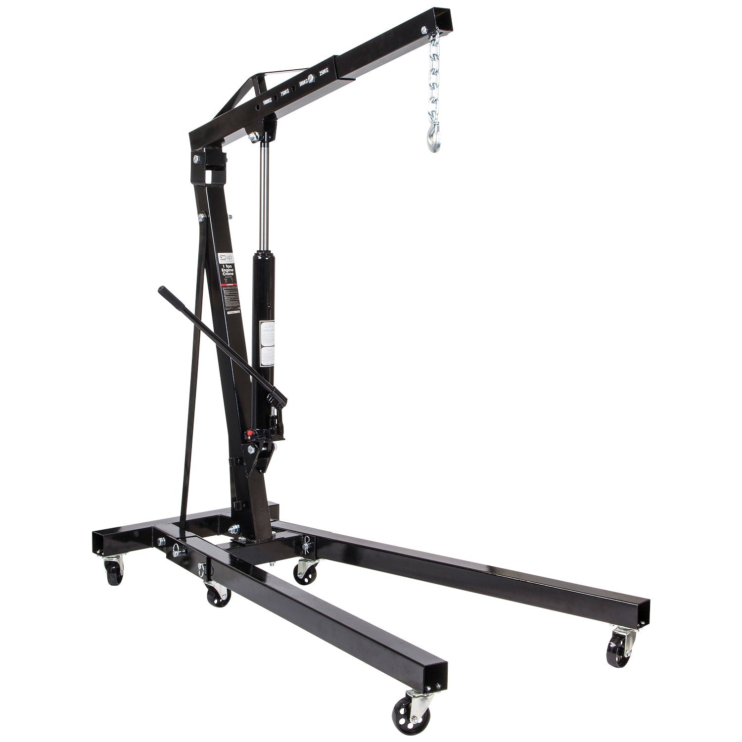 SIP 03685 1.0 Ton Foldable Engine Crane