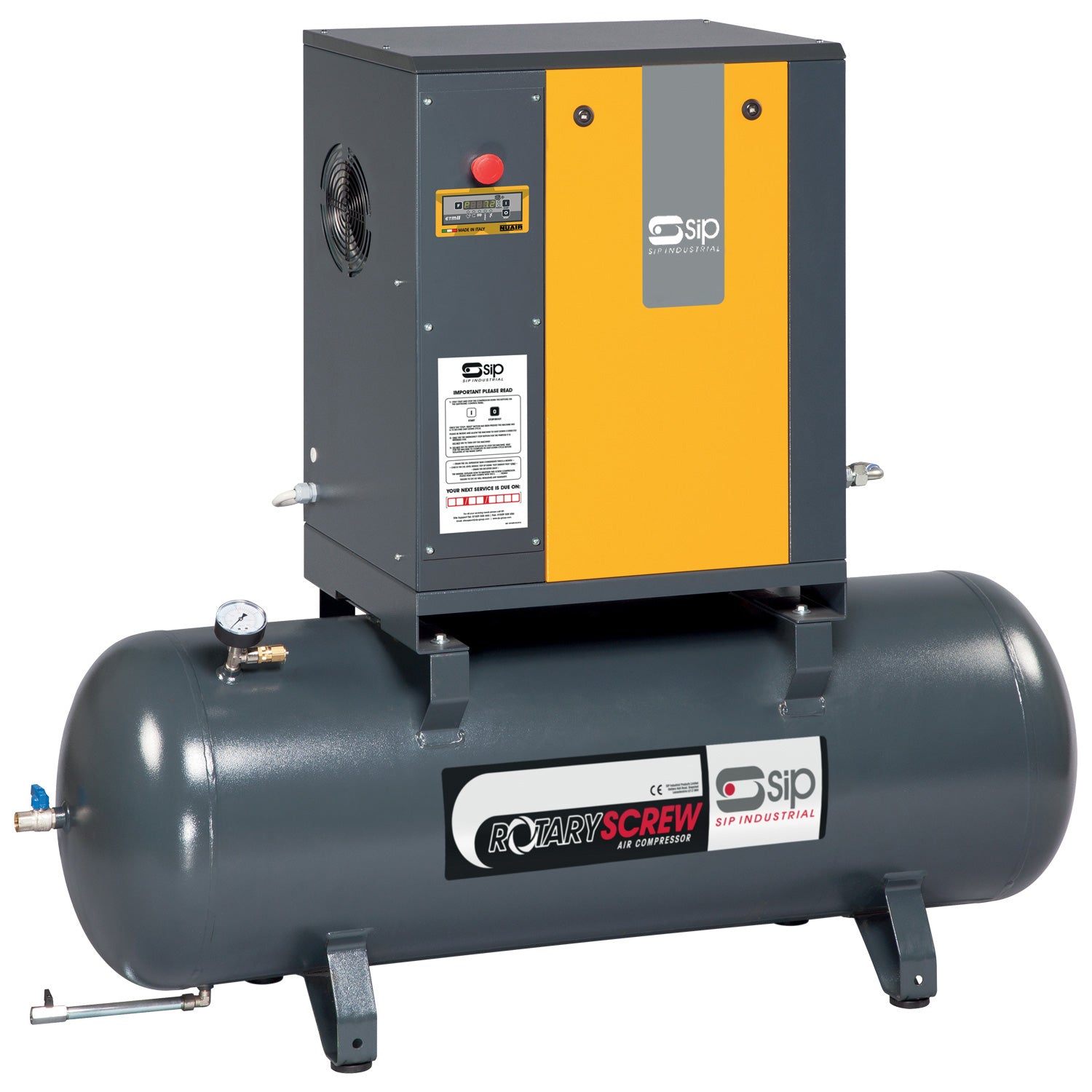 SIP 05372 RS4.0-08-200BD Rotary Screw Compressor