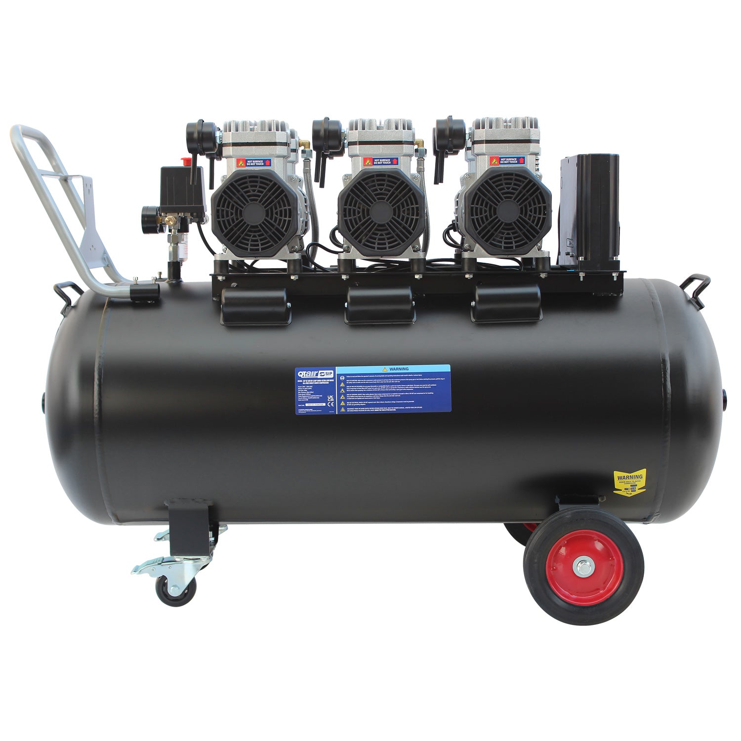 SIP QT AIR DD 4.5hp 200ltr Ultra Low Noise Oil-Free Direct Drive Compressor