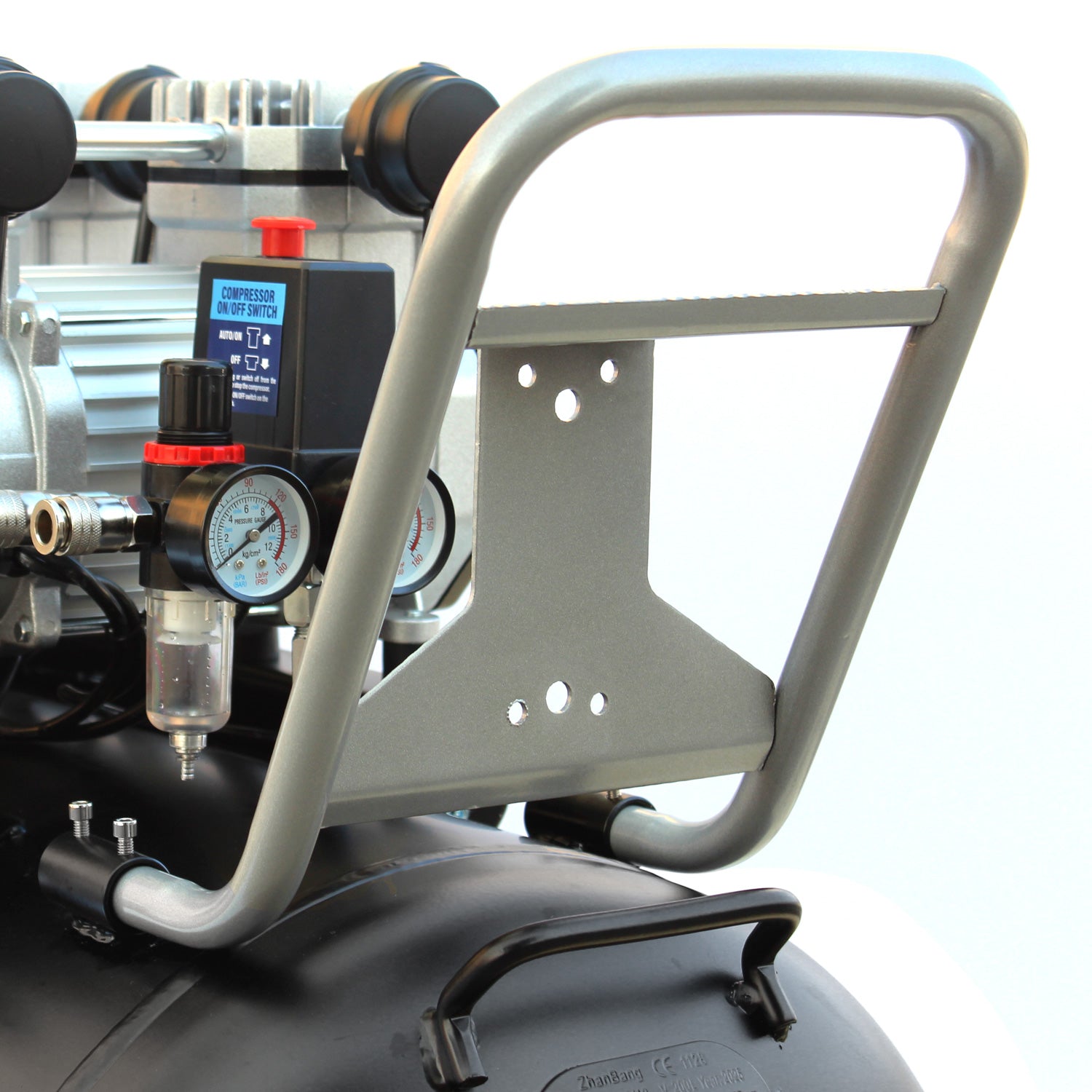 SIP QT AIR DD 4.5hp 200ltr Ultra Low Noise Oil-Free Direct Drive Compressor