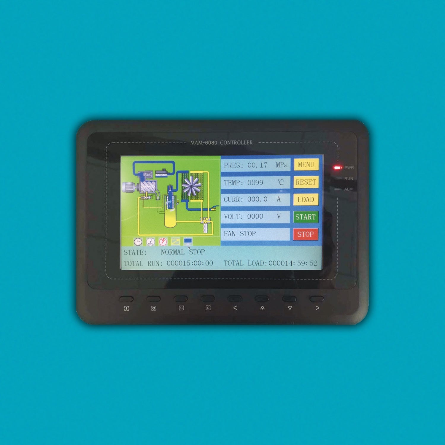 SIP 08262 VSDD 11kW 8bar 500ltr 400v Rotary Screw Compressor