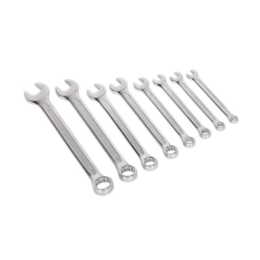 Sealey AK6325 Combination Spanner Set 12pc Cold Stamped Metric