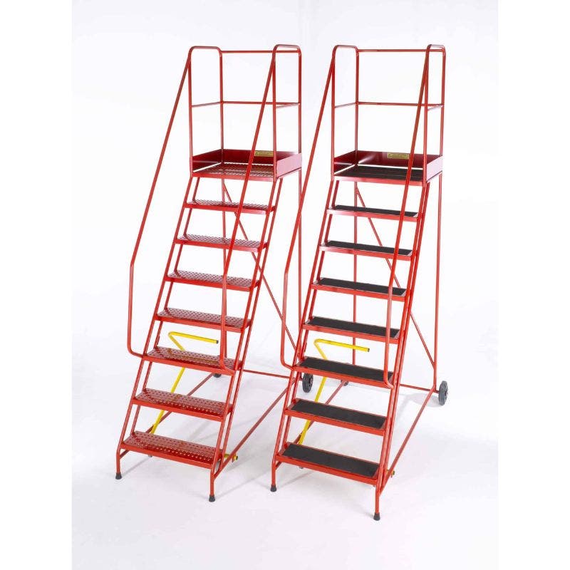 TB Davies 13 Tread MOB-HD Steel Professional Mobile Step - Punched