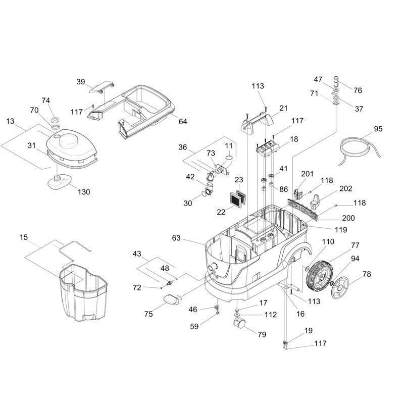 Karcher 6435039 Castor