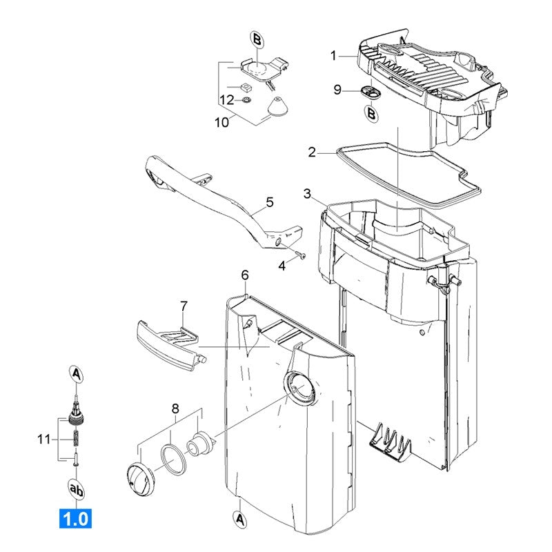 Karcher 5363711 Seal Cover Tank SW