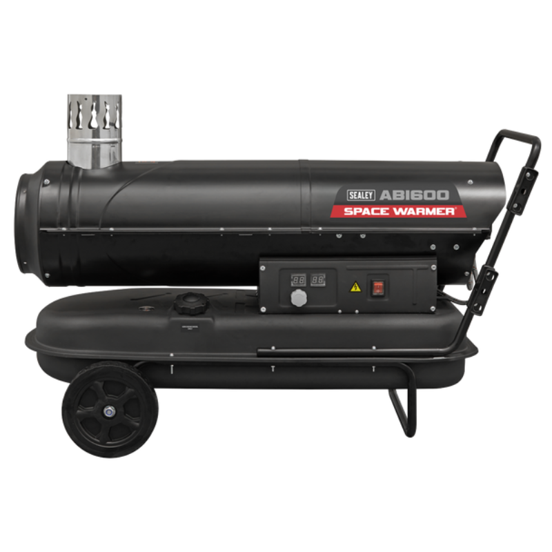 Sealey ABI600COMBO Space Warmer® Indirect Kerosene/Diesel Heater 68,000Btu/hr with 5M Ducting