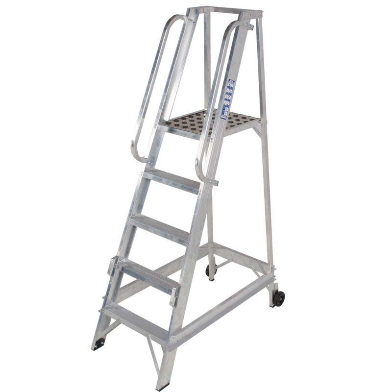 TB Davies 1275-005 5 Tread Aluminium Warehouse Step