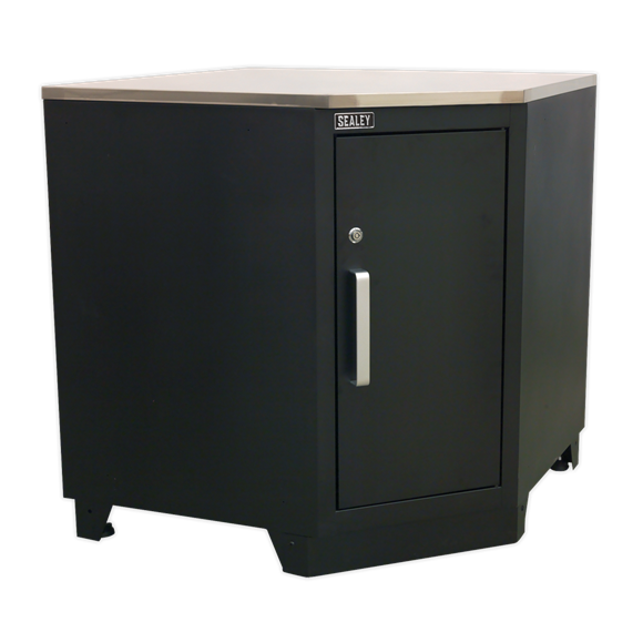 Sealey APMS15 Modular Corner Floor Cabinet 930mm Heavy-Duty