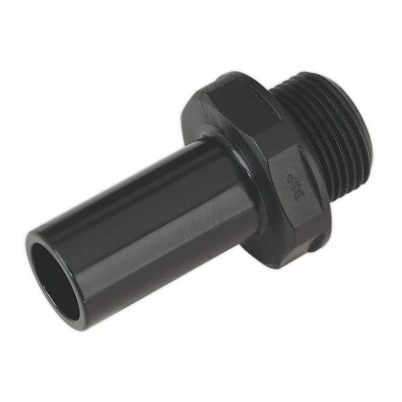 Sealey CAS22STA Stem Adaptor 22mm 3/4"BSP Pack of 2 (John Guest Speedfit® - PM052216E)