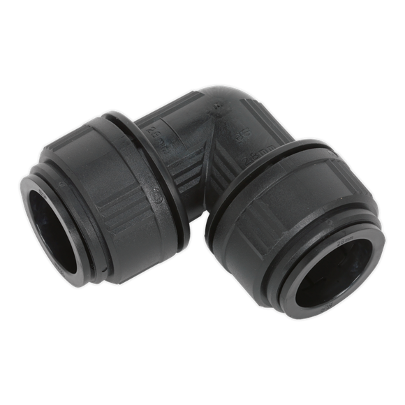 Sealey CAS28EE Equal Elbow Ø28mm Pack of 5 (John Guest Speedfit® - PM0328E)