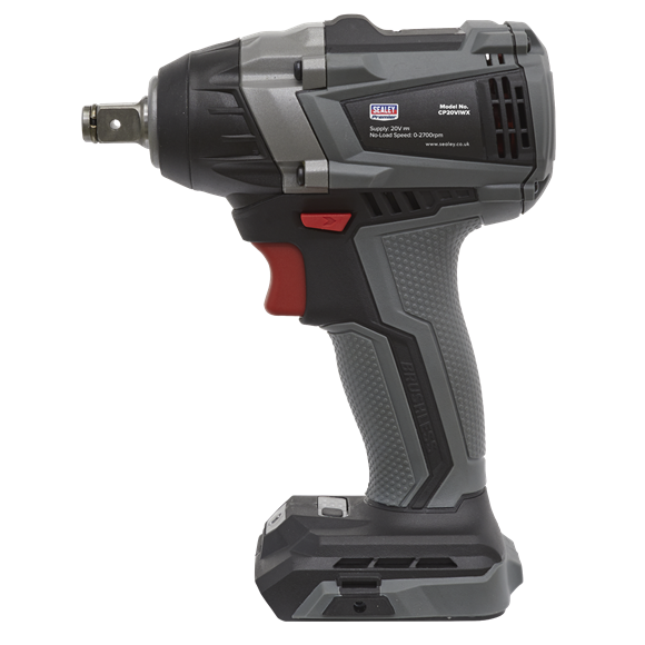 Sealey CP20VIWX Brushless Impact Wrench 20V 1/2"Sq Drive 300Nm - Body Only
