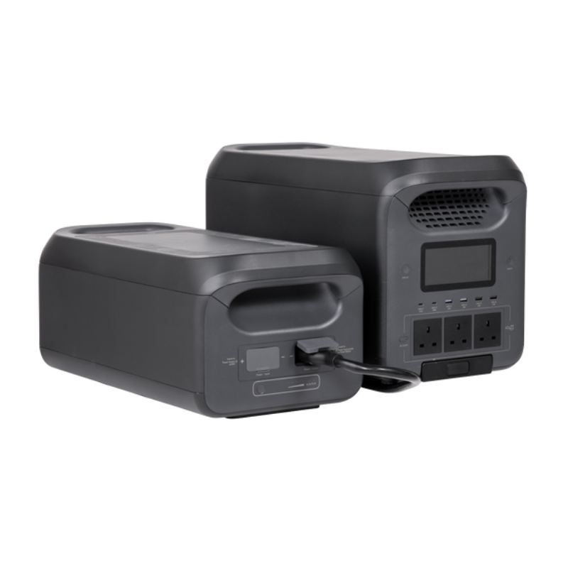 Sealey DL182 Dellonda Portable Power Station 3000W & Battery Expansion Pack 2560Wh
