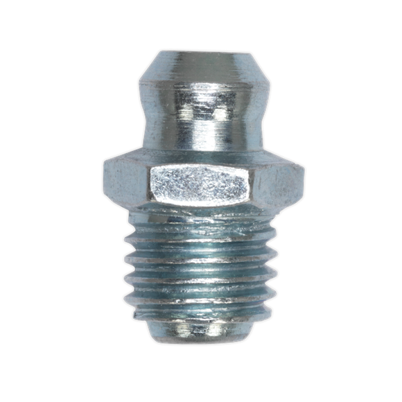 Sealey GNM20 Straight Grease Nipple 8 x 1mm - Pack of 25
