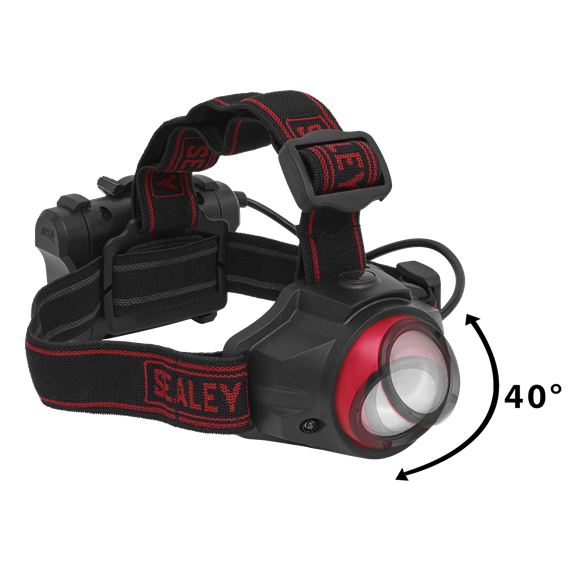Sealey HT111R Rechargeable Head Torch 5W COB LED Auto-Sensor