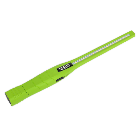 Sealey LED3604G Rechargeable 360° Slim Inspection Light 16 SMD & 1W SMD LED Green Lithium-ion