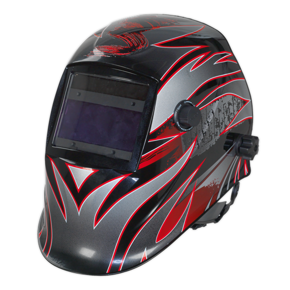 Sealey PWH600 Welding Helmet Auto Darkening Shade-  9-13