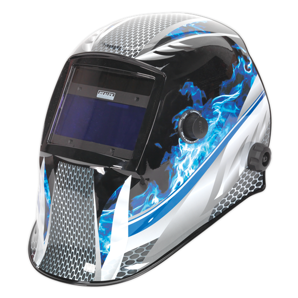 Sealey PWH601 Welding Helmet Auto Darkening Shade - 9-13