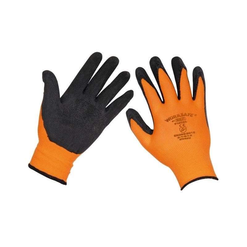Sealey 9140L/B120 Foam Latex Gloves (Large) - Pack of 120 Pairs