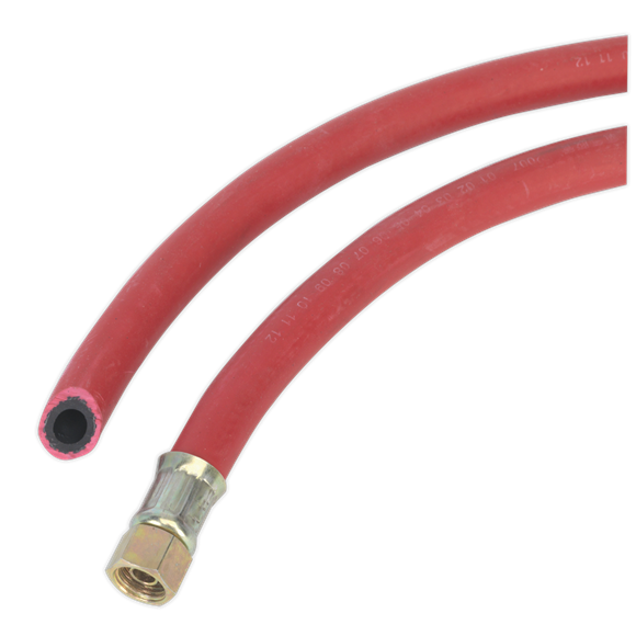 Sealey AHC10 Air Hose with 1/4"BSP Unions 10m x 8mm
