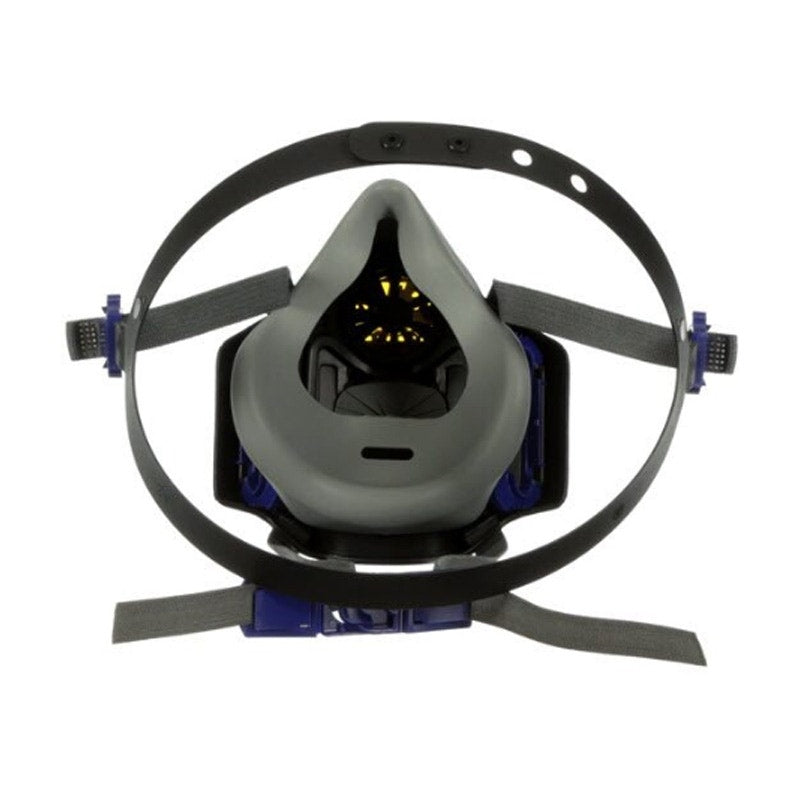3M HF-803SD Secure Click Reusable Half Face Mask with Speaking Diaphragm - Large