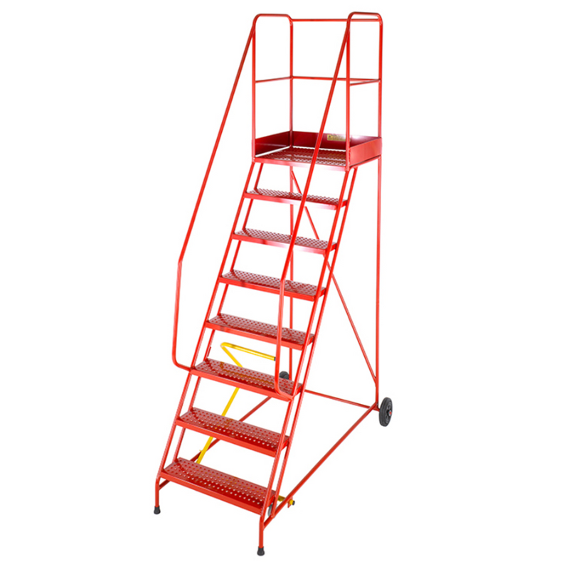 TB Davies 2020-005 5 Tread Heavy-Duty Mobile Safety Step - Anti-slip Tread