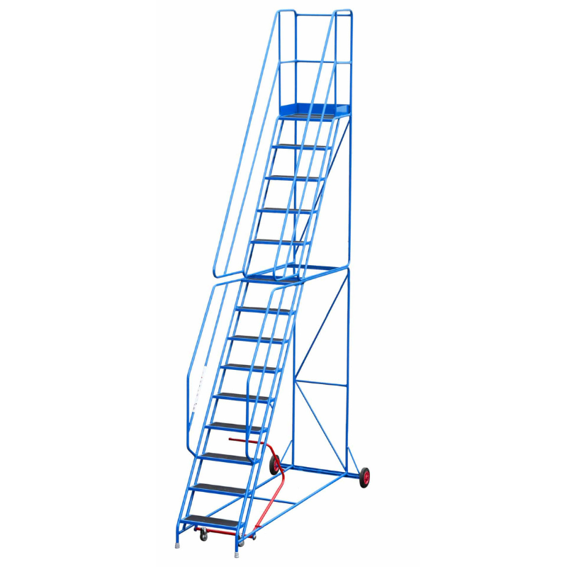 TB Davies 2018-015 15 Tread Mobile Safety Step - Anti-slip Tread